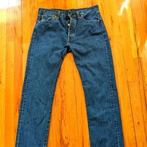 Levi's 501 Jeans - 33x34 Standard Fit Buttonfly - New, never worn